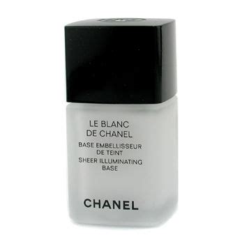 chanel le blanc sheer illuminating base review